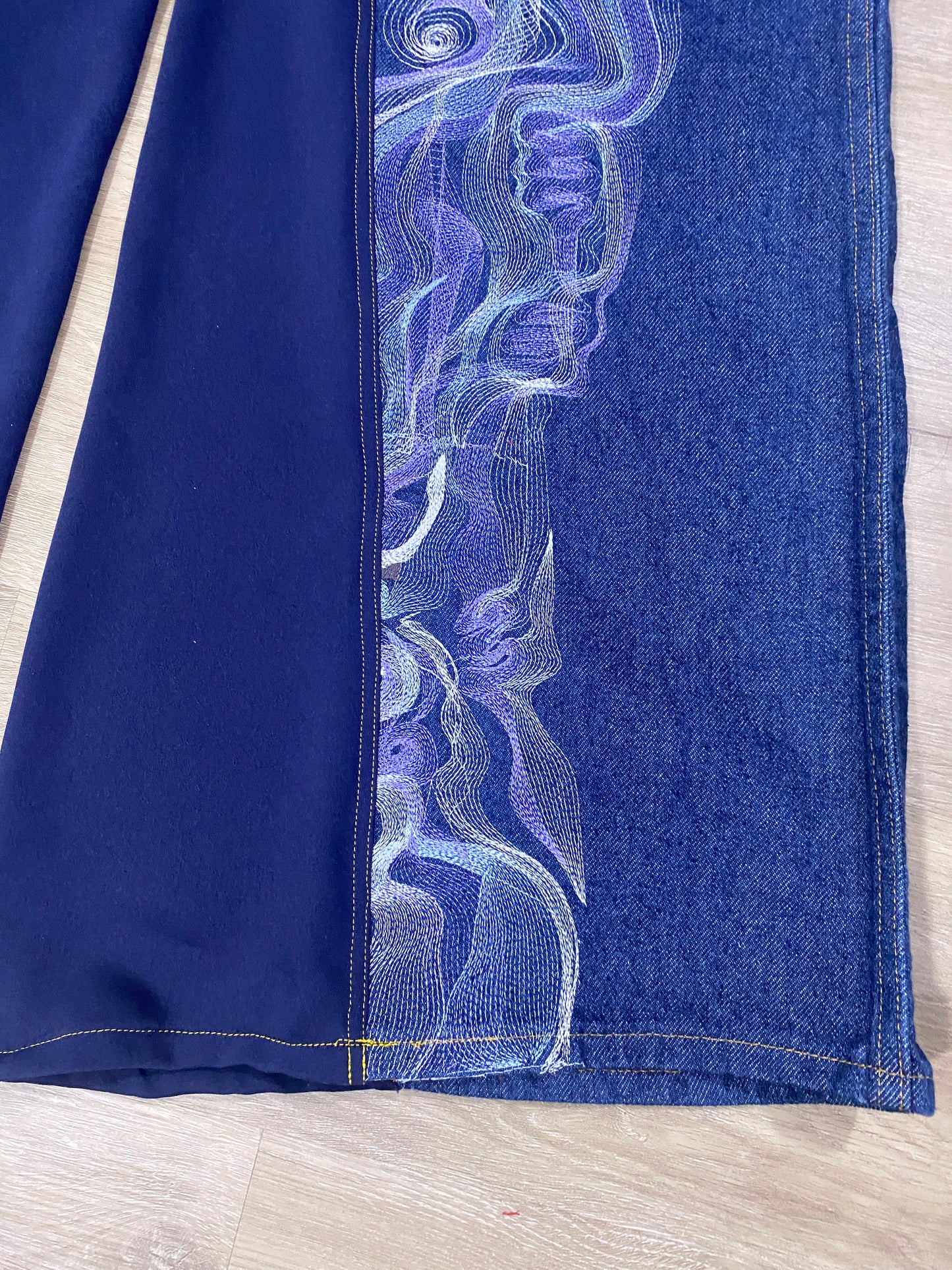 Super Baggy Waterfall Denim Dark Wash